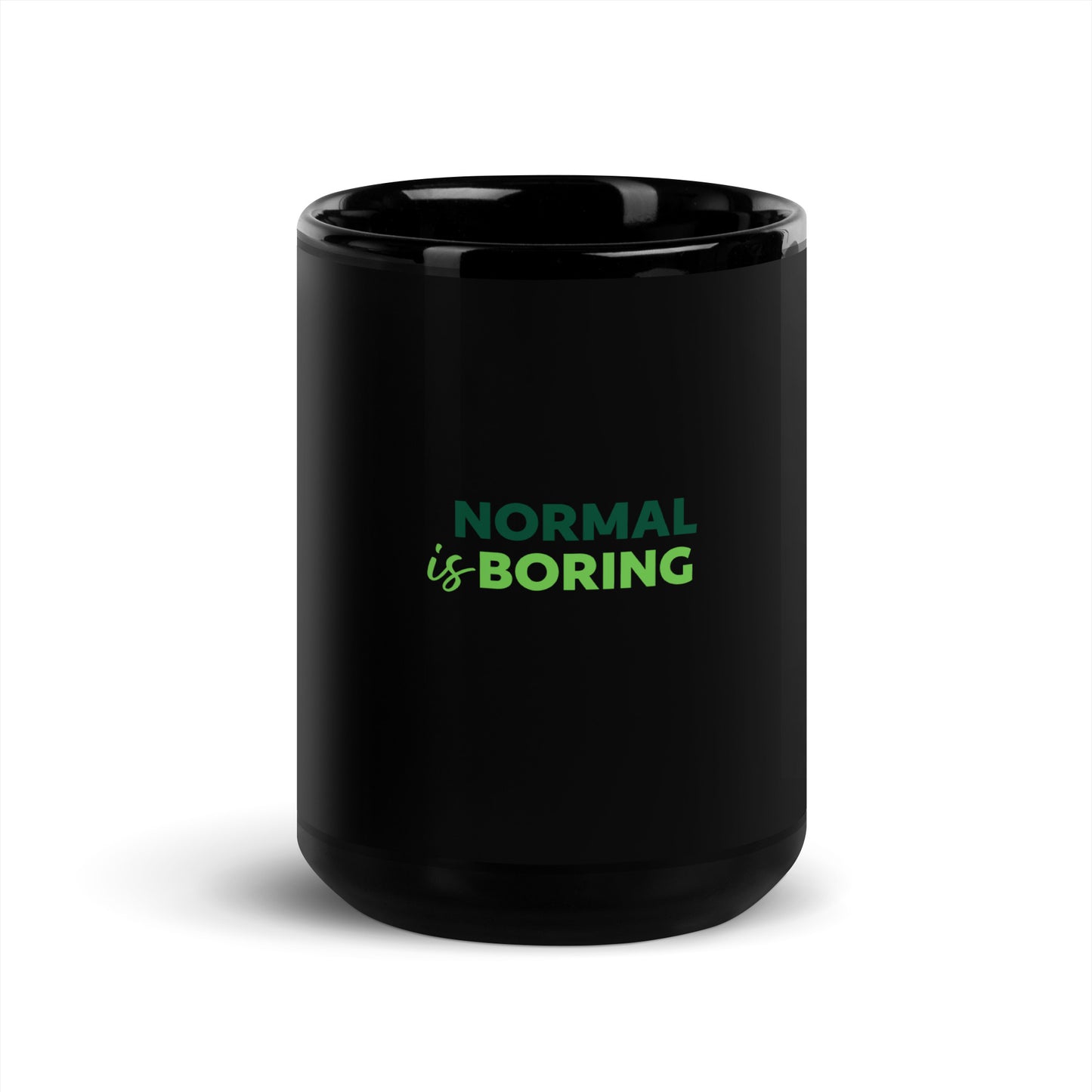 Black Glossy Mug